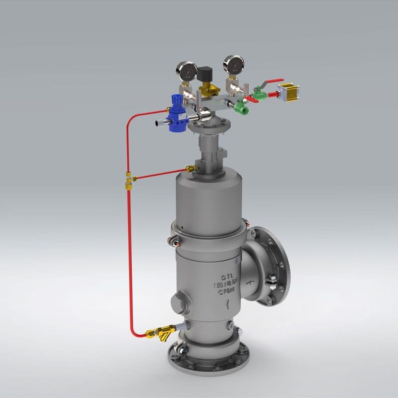 Deluge valve in cast stainless steel, model PD-SS